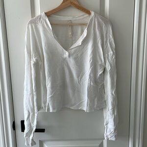 Aritzia (The Group by Babaton) Waffle Shirt